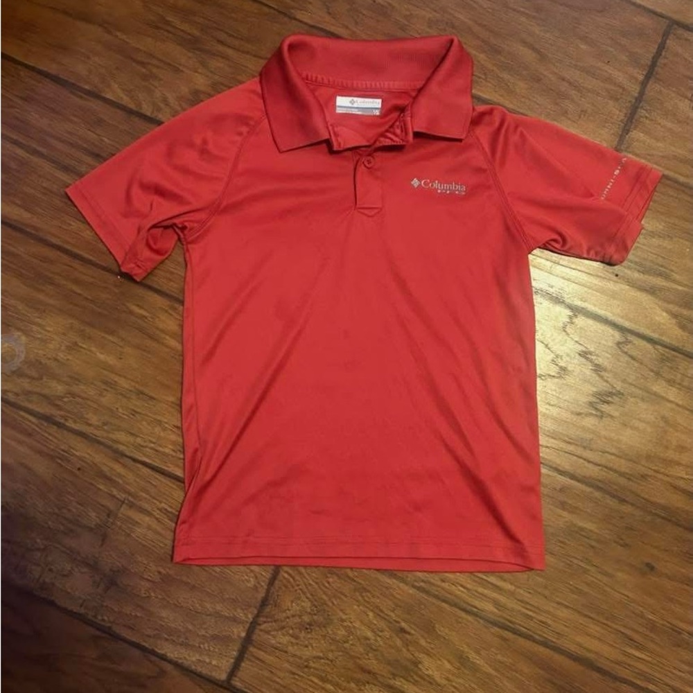 Columbia Kids' Vibrant Red Polo Shirt